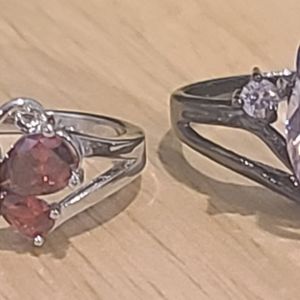 (2) women's ring